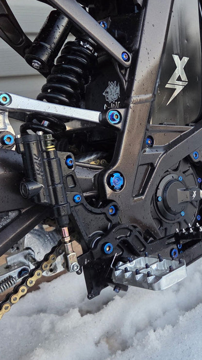 Surron lbx titanium bolt kit