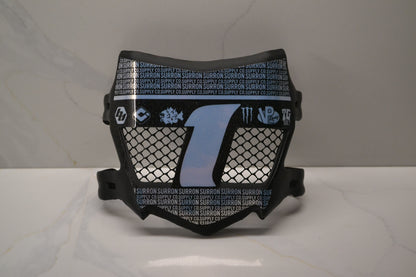 "MotoCutz" Vented Front Number Plate