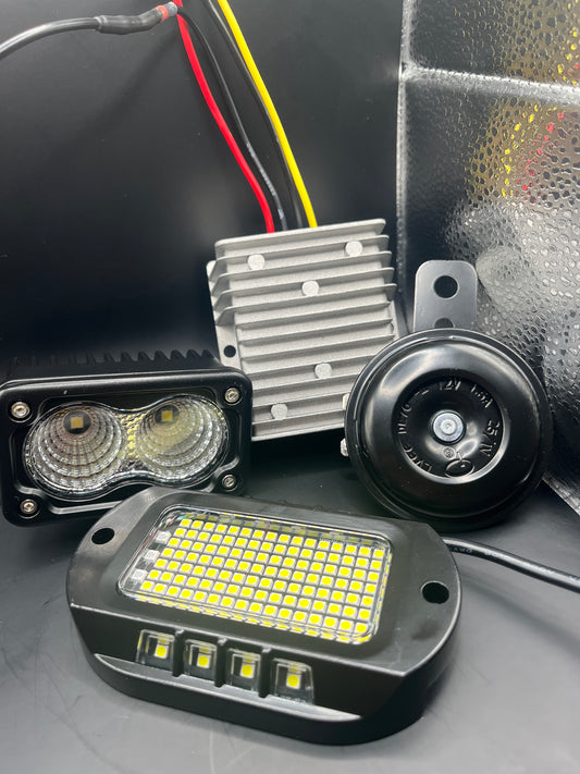 Controller Powered Rocklight,Baja, & 110DB Horn
