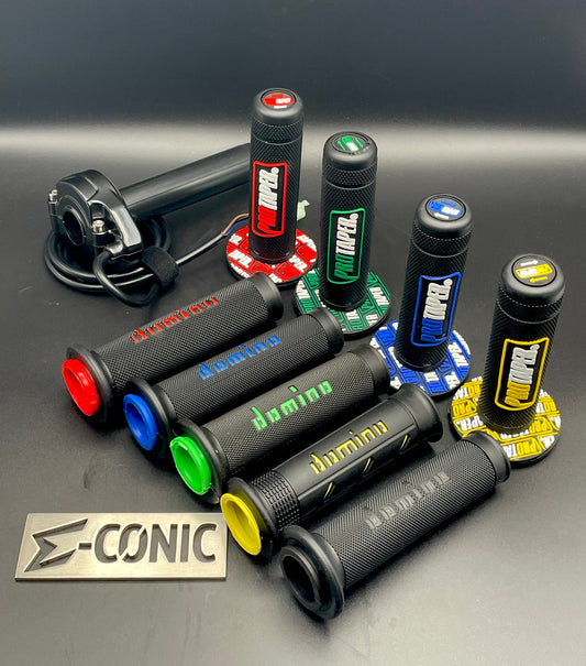 Controller Essentials:  PREWIRED (FD) Bundle inc SurRon Style Throttle w Choice of Grips, Key Voltmeter & 3 Speed