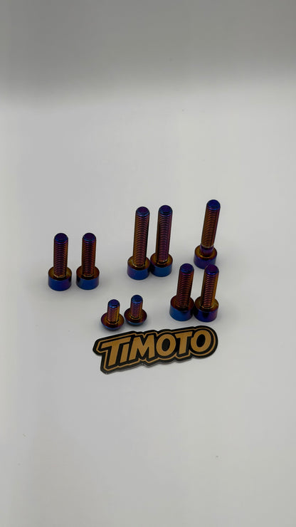 V2 Ridstar Q20 Titanium bolt kit
