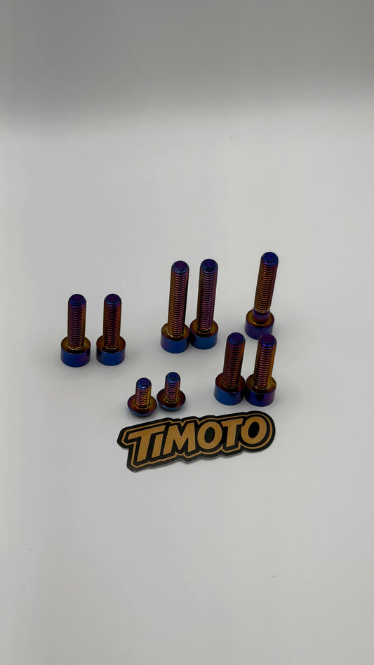 V2 Ridstar Q20 Titanium bolt kit