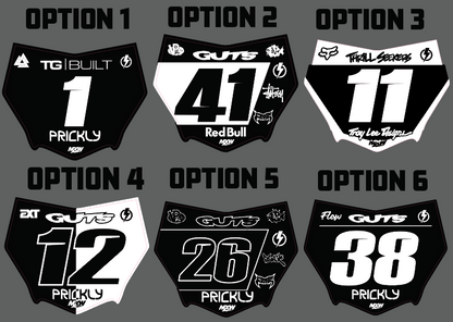 Charge Graphics MotoCutz Plate Decal