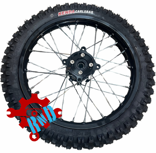 Tuttio Soleil01 14" Front Pitbike Wheel Kit