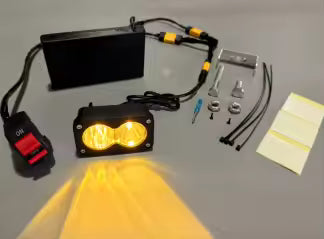 Baja style light & Rocklights