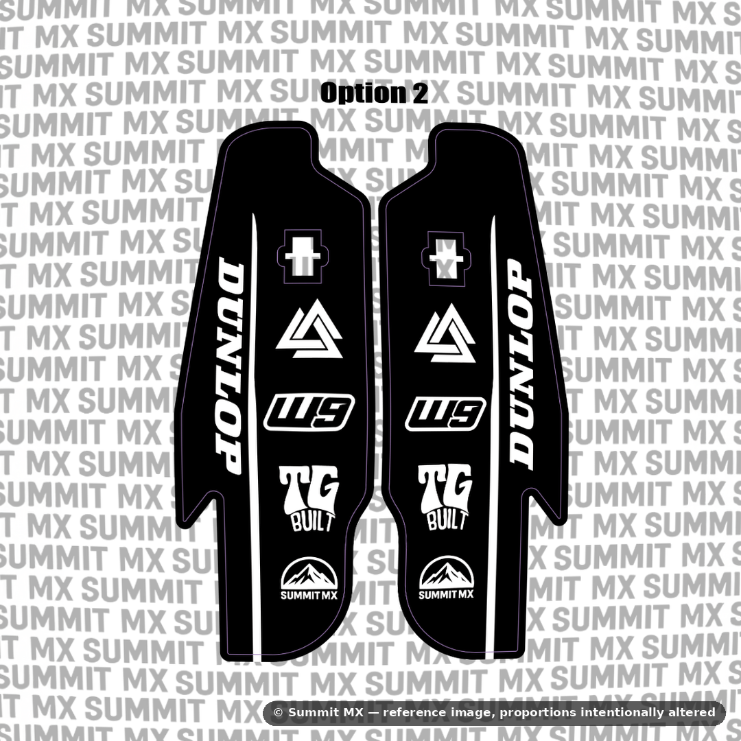 RFloXa/Fastace Gravitee Fork Guard Decal