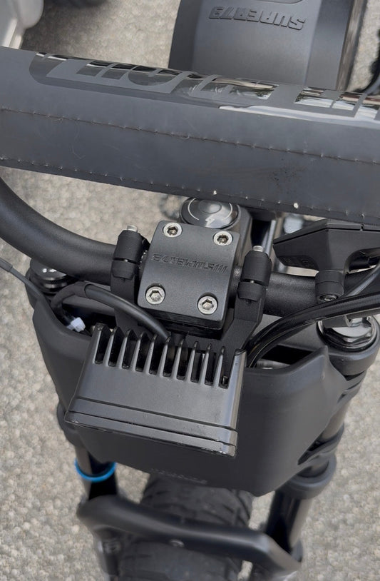 Wide style light mount (7/8 bars)(Super73, Ridstar, Macfox, etc.)