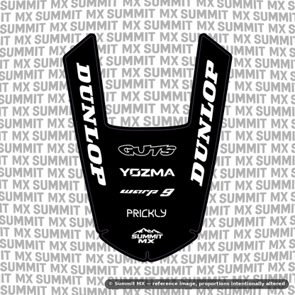 Yozma IN10 Rear Fender Decal