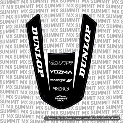 Yozma IN10 Rear Fender Decal
